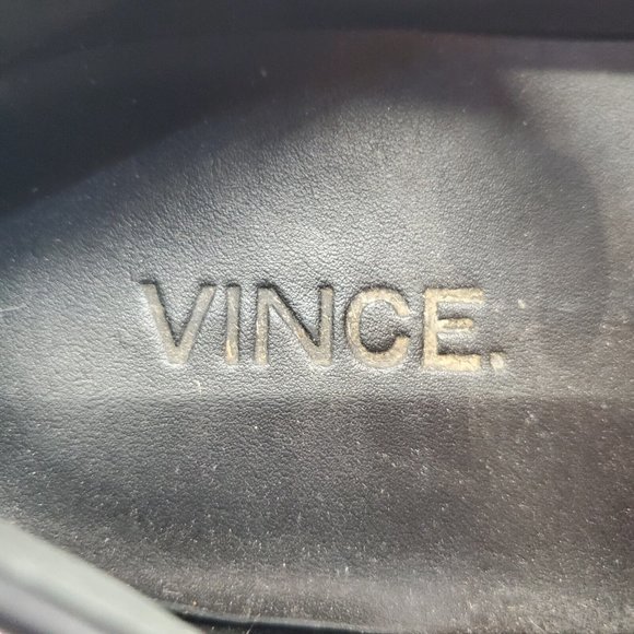 Vince Womens Size 6.5M Sneakers Shoes Calf Pony Hair Animal Print Black Ivory - Picture 7 of 8